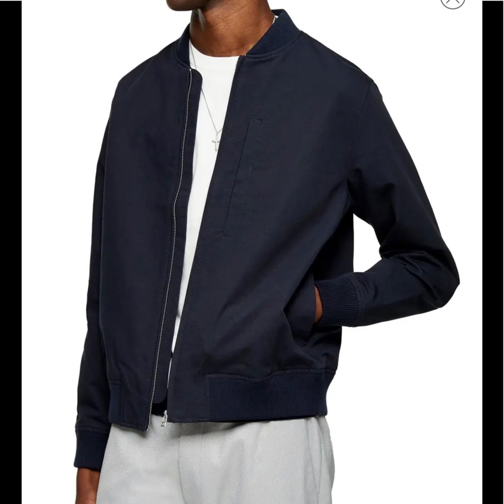 🌎TOPMAN OTTOMAN BOMBER JACKET NWT